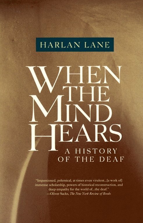 Harlan Lane - When the Mind Hears, Häftad