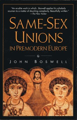 bokomslag Same Sex Unions In Pre-Modern Europe