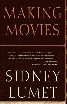 Sidney Lumet - Making Movies, Häftad