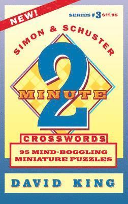 bokomslag SIMON & SCHUSTER TWO-MINUTE CROSSWORDS Vol. 3