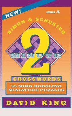 bokomslag Simon & Schuster Two-Minute Crosswords, Volume 5