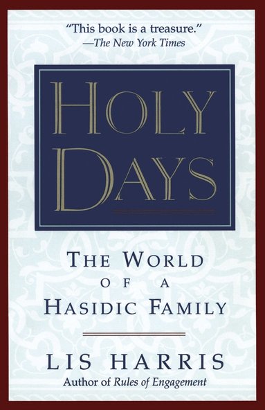 bokomslag Holy Days: The World of the Hasidic Family