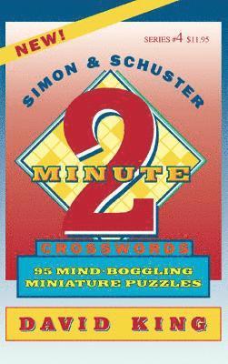 bokomslag SIMON & SCHUSTER TWO-MINUTE CROSSWORDS Vol. 4