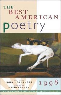 bokomslag The Best American Poetry 1998