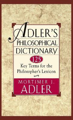 bokomslag Adler's Philosophical Dictionary