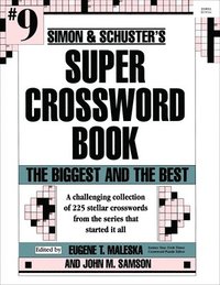 bokomslag S & S Super Crossword Book # 9
