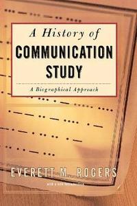 bokomslag History Of Communication Study