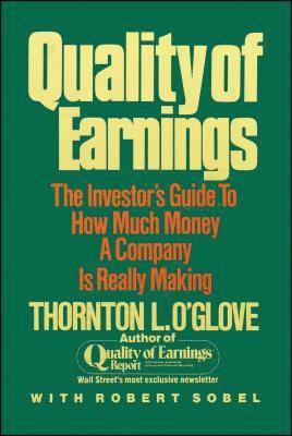 Thornton L. O'glove - Quality of Earnings, Häftad