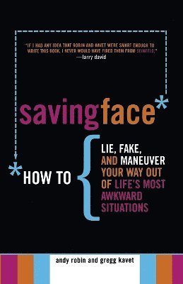 bokomslag Saving Face