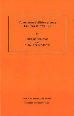 bokomslag Commensurabilities among Lattices in PU (1,n). (AM-132), Volume 132