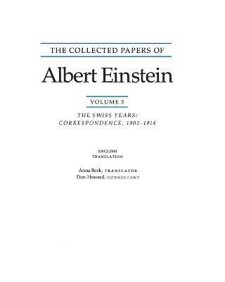 Albert Einstein, Don Howard - Collected Papers of Albert Einstein, Volume 5 (English), Häftad