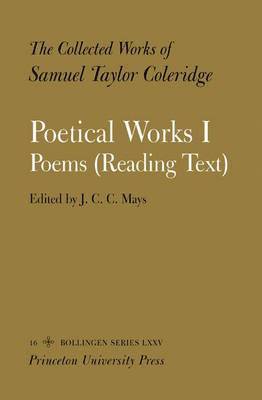 Samuel Taylor Coleridge, J. C.C. Mays - Collected Works of Samuel Taylor Coleridge, Vol. 16, Part 1, Inbunden