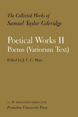 Samuel Taylor Coleridge, J. C.C. Mays, J. C. C. Mays - Collected Works of Samuel Taylor Coleridge, Vol. 16, Part 2, Inbunden