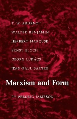 bokomslag Marxism and Form