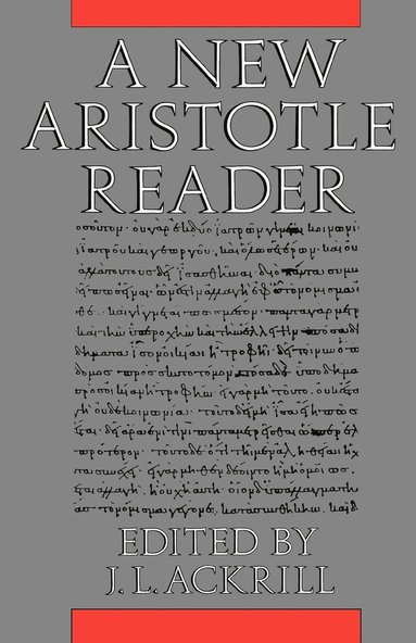 bokomslag A New Aristotle Reader