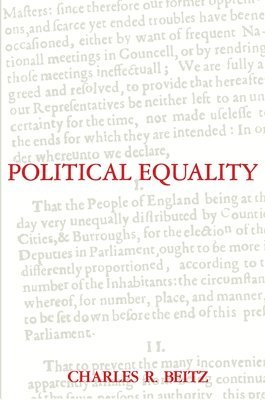 Charles R. Beitz - Political Equality, Häftad