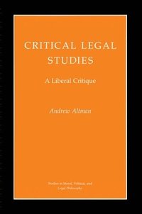 bokomslag Critical Legal Studies