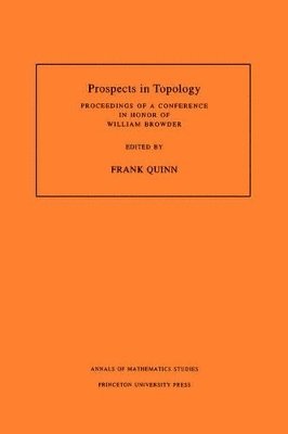 Prospects in Topology (AM-138), Volume 138 1