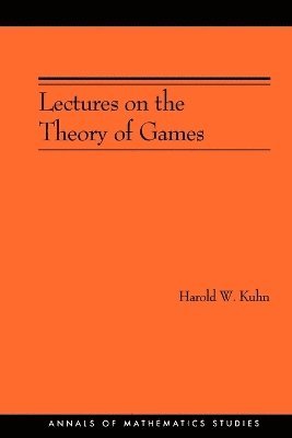 Harold W. Kuhn - Lectures on the Theory of Games, Häftad