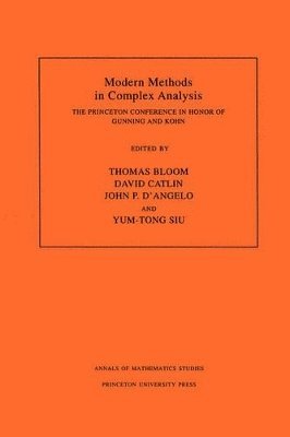 Thomas Bloom, David W. Catlin, John P. D'Angelo, Yum-Tong Siu - Modern Methods in Complex Analysis, Häftad