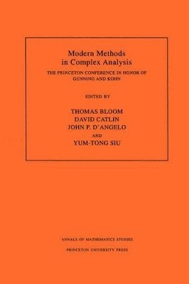 bokomslag Modern Methods in Complex Analysis