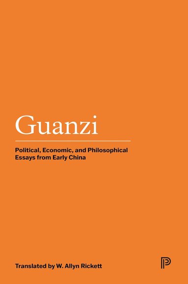 W. Allyn Rickett - Guanzi, Inbunden