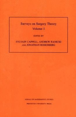 bokomslag Surveys on Surgery Theory, Volume 1