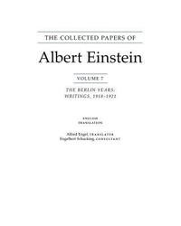 bokomslag The Collected Papers of Albert Einstein, Volume 7 (English)