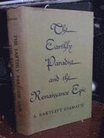 Earthly Paradise And The Renaissance Epic 1