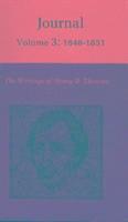 bokomslag The Writings of Henry David Thoreau, Volume 3