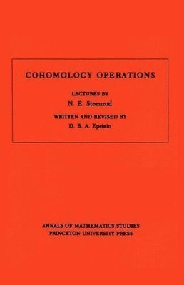 David B.A. Epstein - Cohomology Operations, Häftad