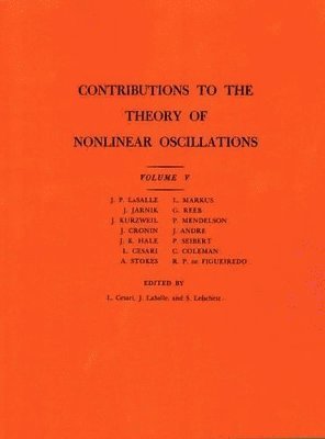 bokomslag Contributions to the Theory of Nonlinear Oscillations, Volume V