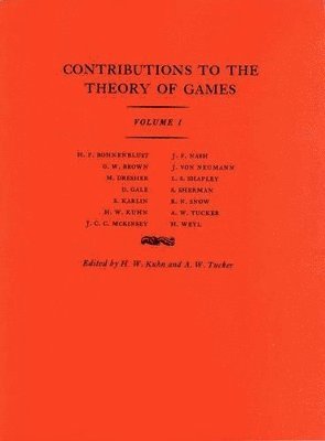 bokomslag Contributions to the Theory of Games (AM-24), Volume I
