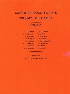 Contributions to the Theory of Games (AM-40), Volume IV 1