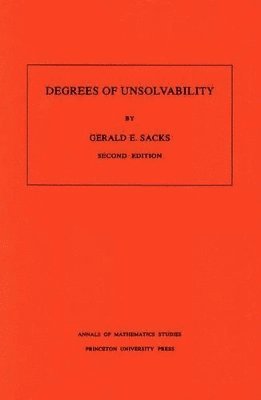 bokomslag Degrees of Unsolvability