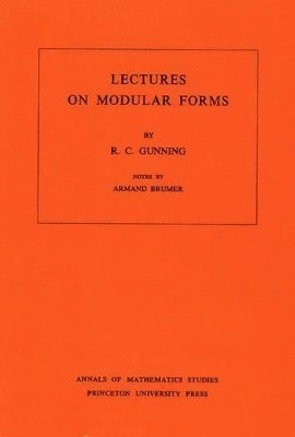 Lectures on Modular Forms. (AM-48), Volume 48 1