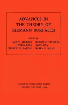 bokomslag Advances in the Theory of Riemann Surfaces. (AM-66), Volume 66
