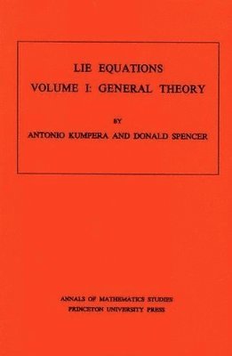 bokomslag Lie Equations, Vol. I