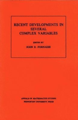 bokomslag Recent Developments in Several Complex Variables