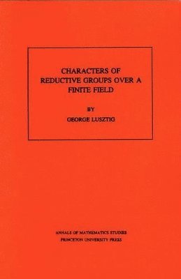 bokomslag Characters of Reductive Groups over a Finite Field