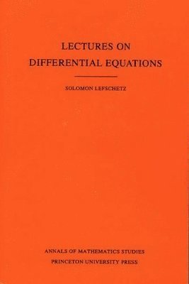 bokomslag Lectures on Differential Equations