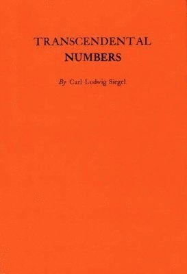 bokomslag Transcendental Numbers