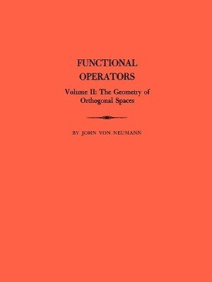 bokomslag Functional Operators (AM-22), Volume 2
