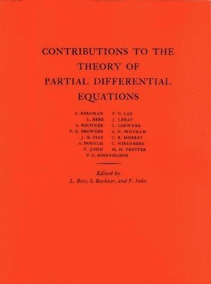 bokomslag Contributions to the Theory of Partial Differential Equations. (AM-33), Volume 33