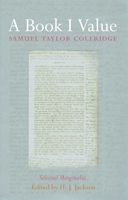 Samuel Taylor Coleridge, H. J. Jackson - Book I Value, Häftad
