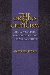bokomslag The Origins of Criticism