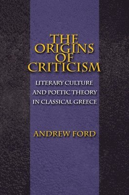 bokomslag The Origins of Criticism