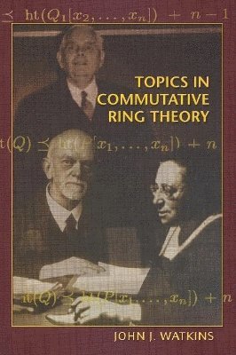 John J. Watkins - Topics in Commutative Ring Theory, Inbunden