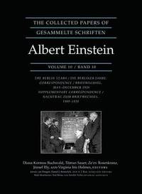 bokomslag The Collected Papers of Albert Einstein, Volume 10