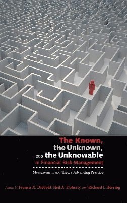 bokomslag The Known, the Unknown, and the Unknowable in Financial Risk Management